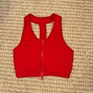 SET Active Red Sports Bra